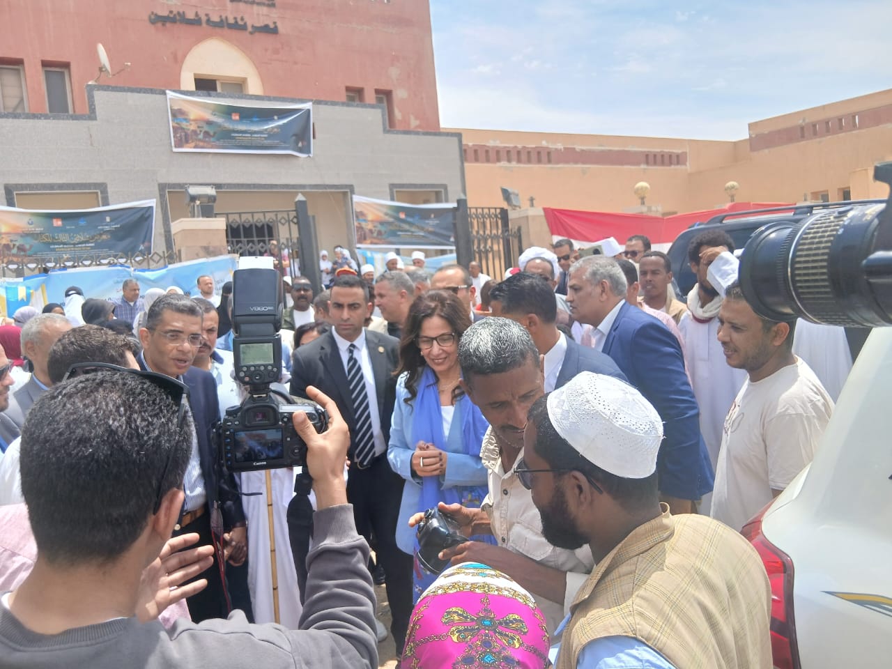 وزيرة الثقافة تعلن البدء الفوري في رفع كفاءة قصر ثقافة شلاتين